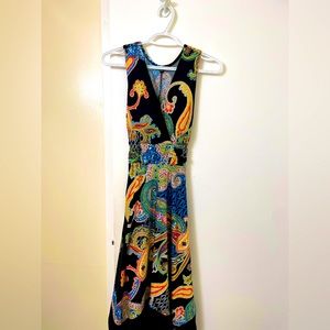 Racer-back midi sundress